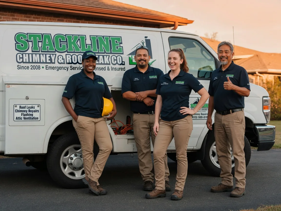Chimney flashing repair company in Stockton, NY